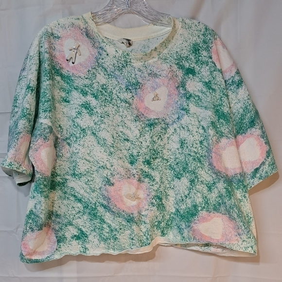 RARE Vintage Single Stitch White House Women's Short Sleeve Cropped T-shirt OS - Picture 1 of 12